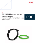 KECA 80 C85 Indoor Current Sensor | PDF | Electricity | Electrical ...