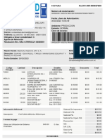 Factura: Código Principal Cantidad Descripción Detalles Adicionales Precio Unitario Descuento Total