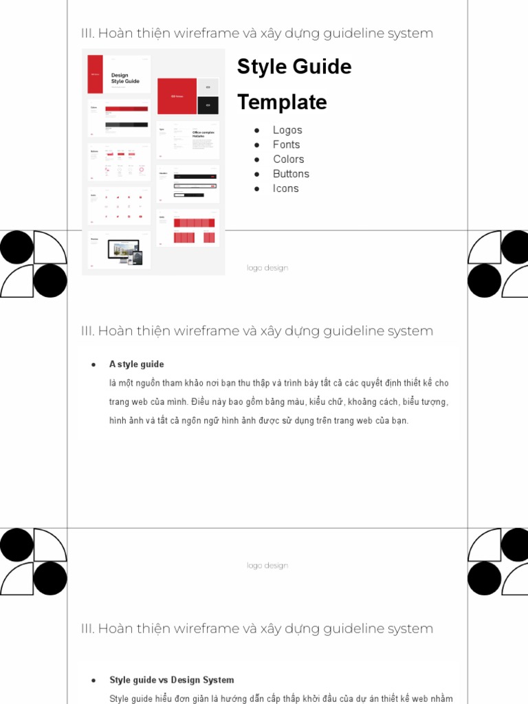 Style Guide Template Pdf