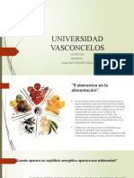 Universidad Vasconcelos: Nutrición Presenta: Catalina Vázquez Ojeda