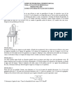 Problemas de ecuación de Bernoulli y flujo de fluidos