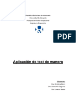 Aplicación Test de Manero.