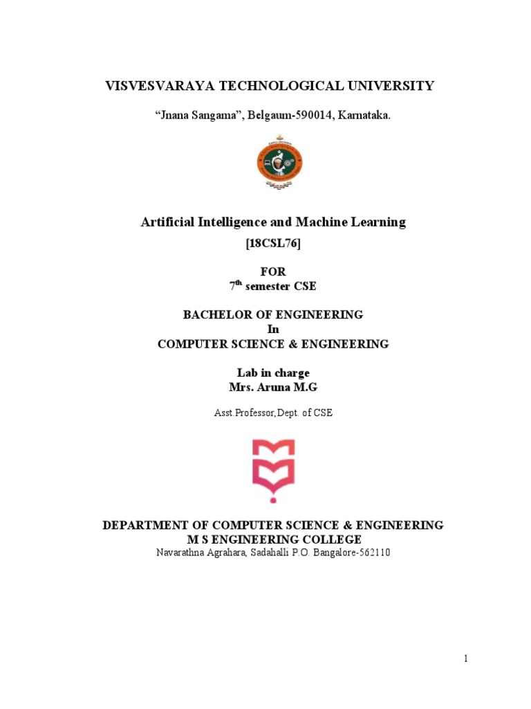 Ai Lab Manual PDF Cluster Analysis Algorithms