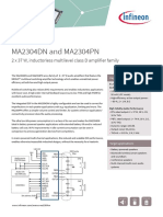 Infineon ClassDaudio - MERUS - MA2304 ProductBrief v01 - 00 EN