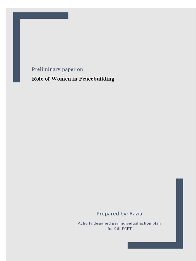 DISMANTLING BARRIERS TO WOMEN S LEADERSHIP IN BUILDING PEACE visual data 2