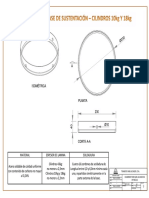 Detalles Tecnicos de Bases de Sustentacion de Cilindros