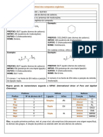 Regra Geral de Nomenclatura Oficial Dos Compostos Orgânicos: Chemistry)