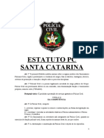 Estatuto PC Santa Catarina