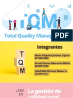 Gestión de calidad total (TQM