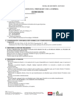 Consumo: 1.-Identificación de La Sustancia / Preparado Y de La Empresa