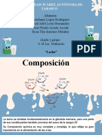 Composición y procesamiento de la leche