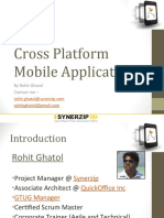 Cross Platform Mobile Apps Using PhoneGap and Titanium