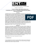 Avaliação Do Clima Organizacional Da Construção Civil Na Cidade de Belém Por Meio de Questionário