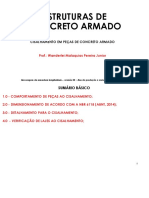 Cisalhamento em peças de concreto armado: comportamento, dimensionamento e detalhamento