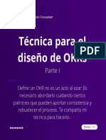 Técnicas para El Diseño de OKRs