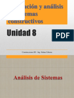 Unidad 8 Evaluacion y Analisis de Sist Constructivos