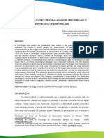 A Psicologia Como Ciência: Análise Histórica E O Estudo Da Subjetividade