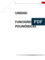 Unidad Funciones Polinómicas