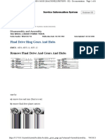 Remove Final Drive and Gears and Hubs