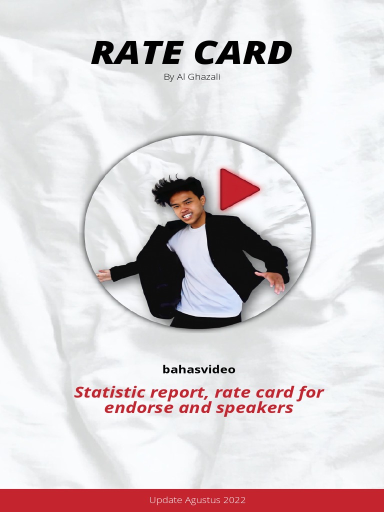 Rate Card Jasa Video Editing dan Endorse | PDF | Bisnis