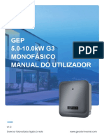 GEP 5-10kW G3 Single Phase User Manual-PT