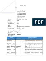 Modul Ajar 1. Informasi Umum: Tujuan Pembelajaran Domain CP Indikator Pencapaian Tujuan Pembelajaran