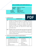 Rencana Pelaksaan Pembelajaran (RPP) Simulasi: A. Kompetensi Inti KI3