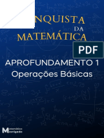 Conquista Matemática: Aprofundamento 1 Operações Básicas