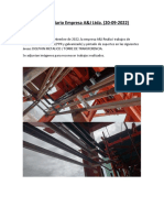 Reporte Diario Empresa A&J Ltda. (20-09-2022)