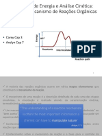 Superfícies de Energia e Análise Cinética: Estudo Do Mecanismo de Reações Orgânicas