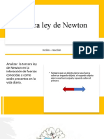 Tercera ley de Newton