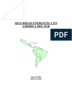 Seguridad Energética en América Del Sur