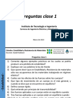 Preguntas Clase 1: Instituto de Tecnología e Ingeniería