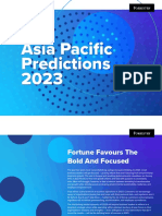 Asia Pacific Predictions 2023: EUR Us/Can