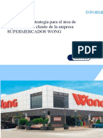 Propuesta de estrategia para mejorar la experiencia del cliente en Supermercados Wong