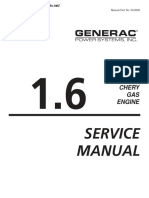 Chery Amulet 1,6 Engine Service Manual