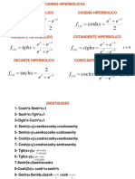 Integrales Hiperbolicas