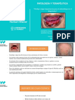 Pénfigo Vulgar Importancia para El Odontólogo en El Diagnóstico