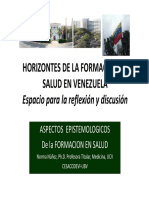 Aspectos Epist Formacion Salud - Dra. Norma Nuez - Ubv