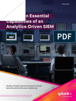 The Seven Essential Capabilities of Analytics Driven Siem