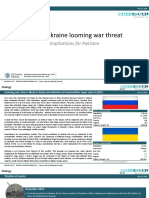 Russia-Ukraine looming war threat; implications for Pakistan