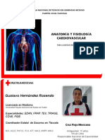 Anatom A Y Fisiolog A Cardiovascular: Plantel Local Tlaxcala Escuela Nacional de Tecnicos en Urgencias M Dicas