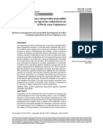 Gestión Empresarial y Desarrollo Sostenible de Las Cooperativas Agrarias Cafetaleras en El Perú: Caso Cajamarca