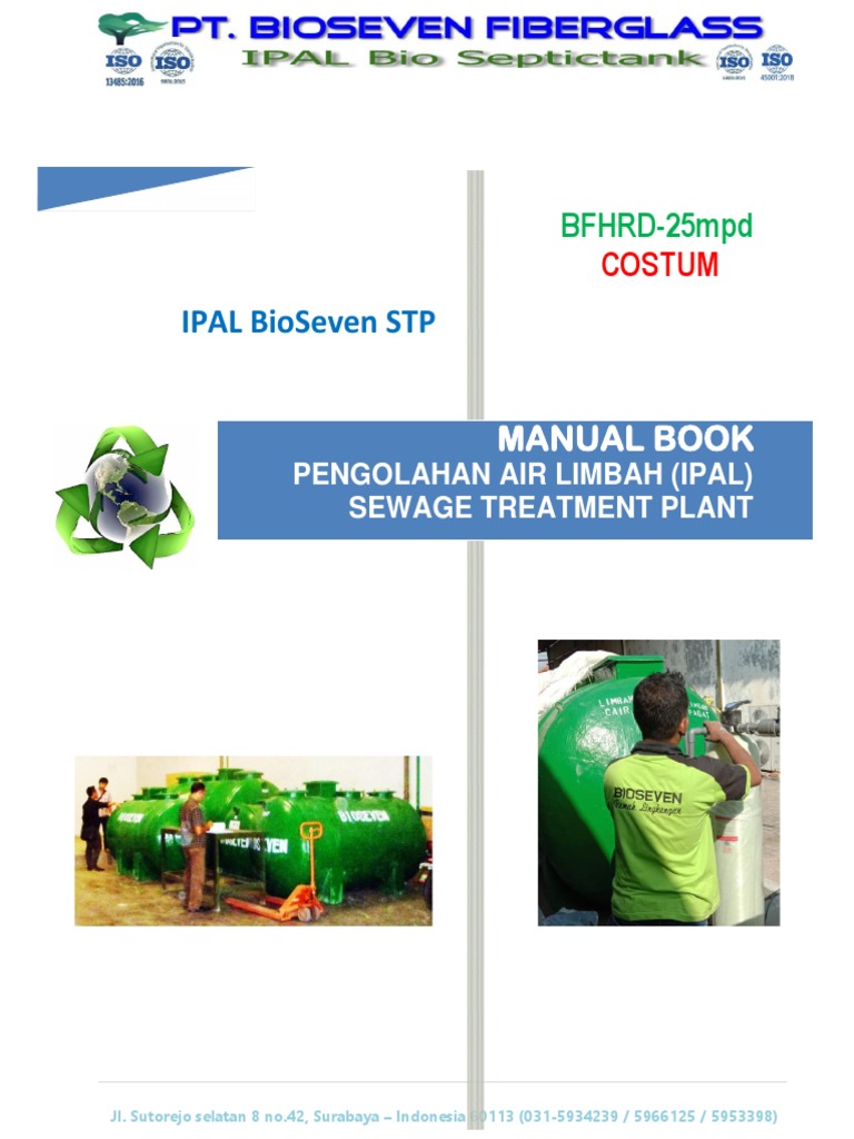 Solusi Pengolahan Air Limbah BioSeven | PDF | Sains & Matematika ...