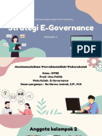 Strategi E-Governance: Kelompok 2