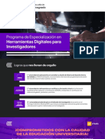 Brochure Herramientas Digitales para Investigadores