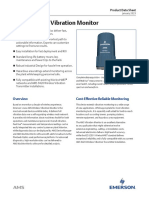 AMS Wireless Vibration Monitor: Product Data Sheet Reliability Solutions