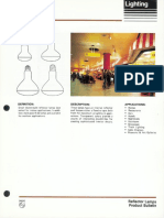 Philips Reflector Incandescent Lamps Bulletin 4-86