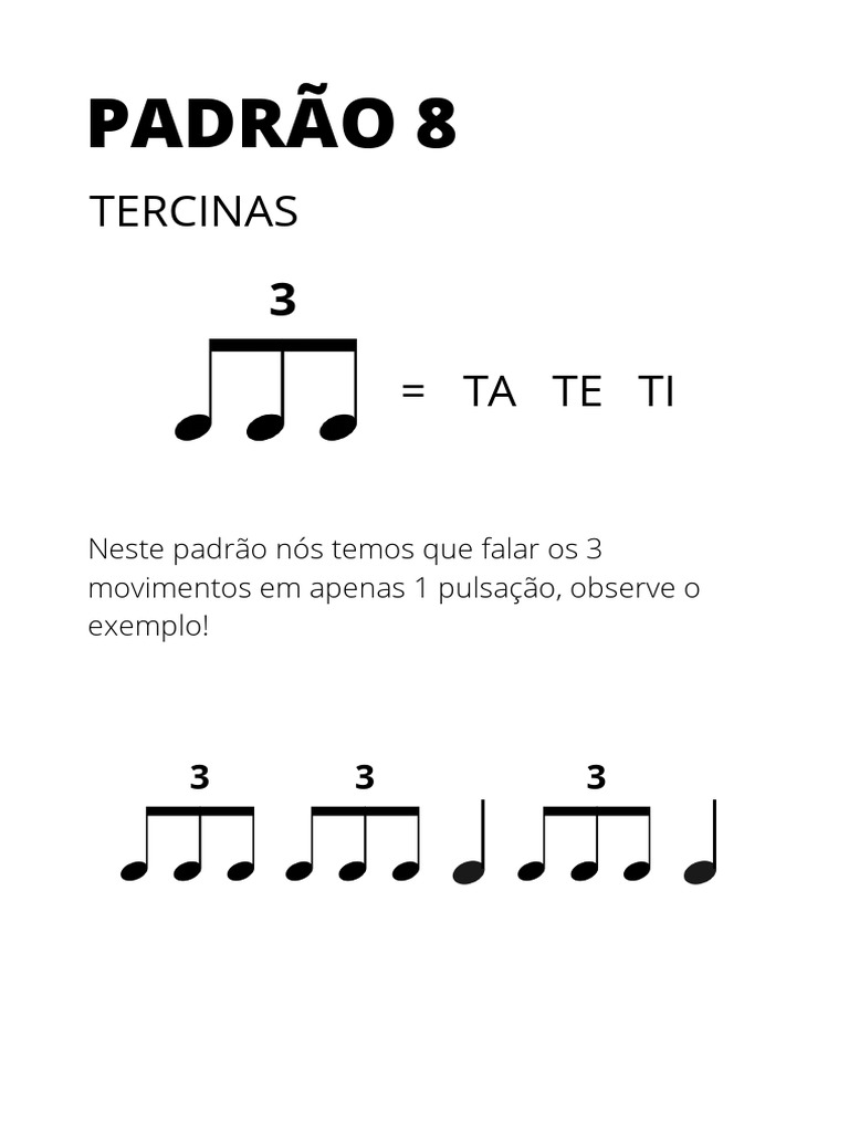Exercícios de Tercinas e Composto | PDF | Ciências e Matemática