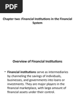 Chapter2 Two Financial Institutions in The Financial System